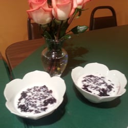 Grandma Thai Cuisine - Black Sticky Rice Pudding Desert