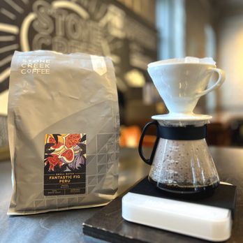 Kaffeehaus - a coffee maker and a bag of coffee - Bakeries Near Me - Germantown, Wisconsin