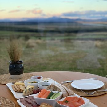 SkyScape - Antipasto dinner for two $85 NZD. Good quality cheese, meats, crackers, and bread. Very indulging and satisfying. - Bed & Breakfast Near Me - Ben Ohau, CAN
