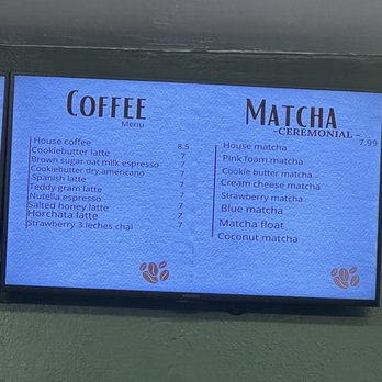 Cuptopia cafe - Menu Dec 2025 - Coffee & Tea Near Me - Westminster, California