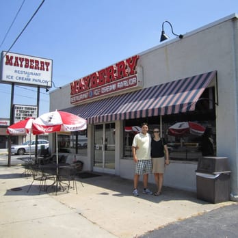Mayberry Ice Cream Restaurants - Outside. - Ice Cream & Frozen Yogurt Near Me - High Point, North Carolina