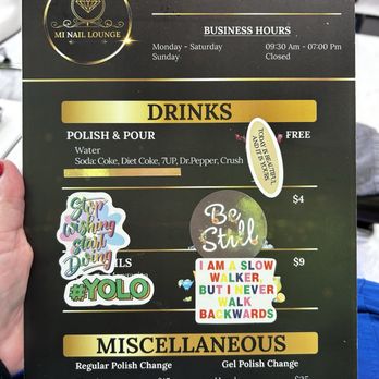 Mi Nail - Drinks and more - Nail Salons Near Me - Swansea, Illinois Mi Nail - Drinks and more - Nail Salons Near Me - Swansea, Illinois