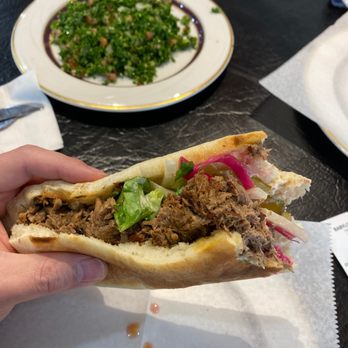 Babylon Restaurant - Lamb shawarma + taboule - Middle Eastern Near Me - Rochester, New York