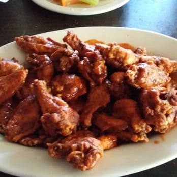 Cafe Hot Wing 9 - a plate of chicken wings and french fries - Chicken Wings Near Me - Austell, Georgia Cafe Hot Wing 9 - a plate of chicken wings and french fries - Chicken Wings Near Me - Austell, Georgia