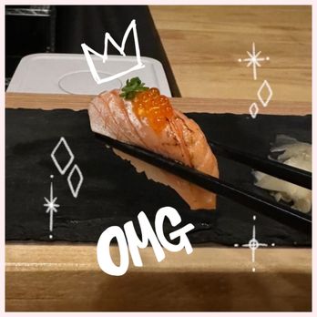 AJI - KING salmon! - Sushi Bars Near Me - Chicago, Illinois