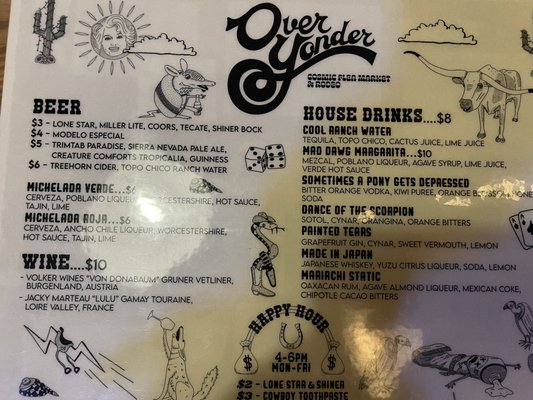 Menu photo 3 Over Yonder Savannah, GA Menu photo 3 Over Yonder Savannah, GA
