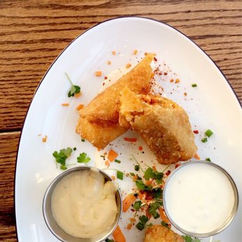 Stirr - This was their buffalo chicken egg rolls and they were fire - New American Near Me - Dallas, Texas Stirr - This was their buffalo chicken egg rolls and they were fire - New American Near Me - Dallas, Texas