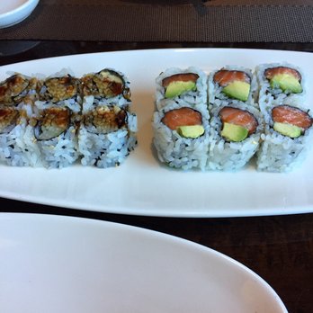 Sky Asian Cuisine - Lunch special - 2 rolls for $9. We ordered eel roll and salmon & avocado roll - Sushi Bars Near Me - Dayton, Ohio Sky Asian Cuisine - Lunch special - 2 rolls for $9. We ordered eel roll and salmon & avocado roll - Sushi Bars Near Me - Dayton, Ohio