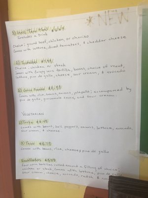 Menu photo 2 Taqueria La Chela Indianapolis, IN Menu photo 2 Taqueria La Chela Indianapolis, IN
