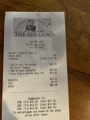 Red Lion by null
