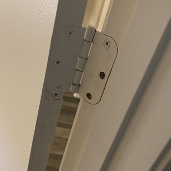 Dubey Handyman Service - hinges did not fit cut out. very bad paint job. i pay good attention to detail and i would assume someone in this field would too. - Handyman Near Me Dubey Handyman Service - hinges did not fit cut out. very bad paint job. i pay good attention to detail and i would assume someone in this field would too. - Handyman Near Me