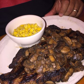 Texas Roadhouse - 20oz ribeye with sautéed mushrooms said was very good couldn't eat it all - Steakhouses Near Me - Modesto, California Texas Roadhouse - 20oz ribeye with sautéed mushrooms said was very good couldn't eat it all - Steakhouses Near Me - Modesto, California
