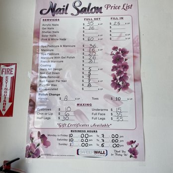 Pinks Nail Spa - Price menu, but they like to adjust it when you have already received services - Nail Salons Near Me - Los Angeles, California Pinks Nail Spa - Price menu, but they like to adjust it when you have already received services - Nail Salons Near Me - Los Angeles, California