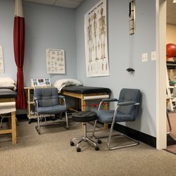 Beach & Foster Physical Therapy - A small section of the treatment and "gym" area
