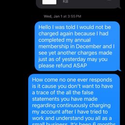 Proof of my last communication attempt I had call since July thinking it would be faster since they would never respond Proof of my last communication attempt I had call since July thinking it would be faster since they would never respond