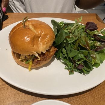 1310 Kitchen and Bar - Chicken sandwich with side salad - Breakfast & Brunch Near Me - Washington, DC, District of Columbia 1310 Kitchen and Bar - Chicken sandwich with side salad - Breakfast & Brunch Near Me - Washington, DC, District of Columbia