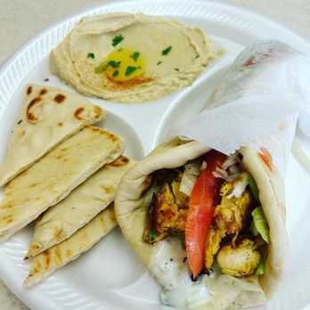 Pita Grille - Chicken Pita with hummus. The hummus is amazing! IG-yelpelitegvl - Mediterranean Near Me - Taylors, South Carolina Pita Grille - Chicken Pita with hummus. The hummus is amazing! IG-yelpelitegvl - Mediterranean Near Me - Taylors, South Carolina