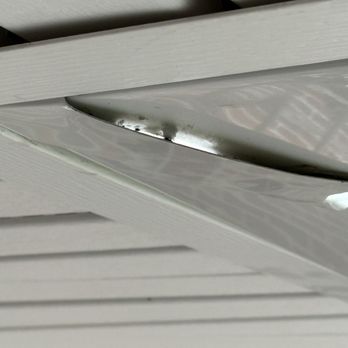 Power Home Remodeling - sun shining through huge gap in gutters - Roofing Near Me - North Waltham, Massachusetts Power Home Remodeling - sun shining through huge gap in gutters - Roofing Near Me - North Waltham, Massachusetts
