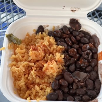 Tacos by the Shore - Beans and rice - Mexican Near Me - Rio Grande, New Jersey