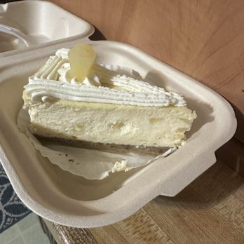 Charlie's Bakery - Pineapple Cheesecake $7.95 - Bakeries Near Me - Anchorage, Alaska