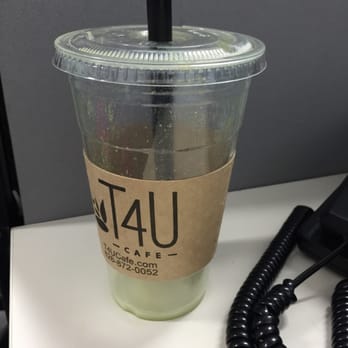 T4U Cafe - Best smoothies in town... I took 1 sip n it was gone... I need more...Smoothie diet - Tue-matcha. Friday-mango - Coffee & Tea Near Me - San Gabriel, California