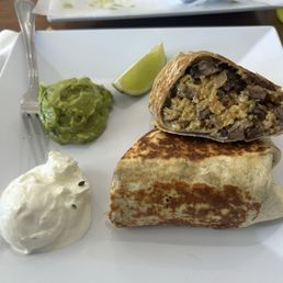 Carne asada burrito
