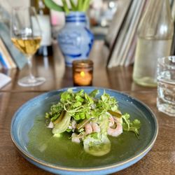 Sardines - Shrimp and razor clam ceviche - incredible