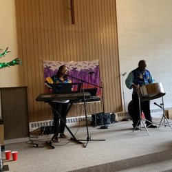 Faith United Church of Christ - Awesome band I hired Caribbean extravaganza