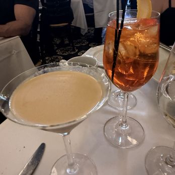 Bouchon - Espresso martini and aperol spritz - French Near Me - Las Vegas, Nevada Bouchon - Espresso martini and aperol spritz - French Near Me - Las Vegas, Nevada