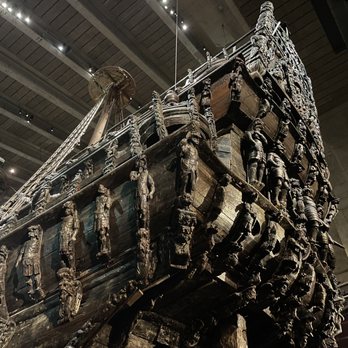 Vasamuseet - Some of the incredible detailed woodworking - Museums Near Me - Stockholm, Alberta