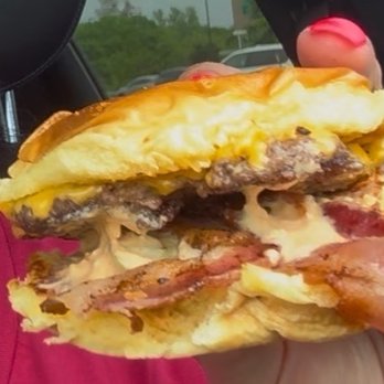 Smalls Sliders - Slider w bacon - Burgers Near Me - McKinney, Texas