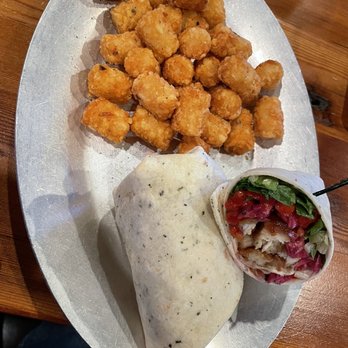 The Irish Mafia Brewing Company - Thai chili chicken wrap - New American Near Me - Bloomfield, New York The Irish Mafia Brewing Company - Thai chili chicken wrap - New American Near Me - Bloomfield, New York
