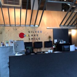 Silver Lake Smiles - The lobby is cool, comfortable and industrial.