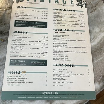 Vintage Coffee Cafe - 3/2025 - Coffee & Tea Near Me - Mount Pleasant, South Carolina Vintage Coffee Cafe - 3/2025 - Coffee & Tea Near Me - Mount Pleasant, South Carolina