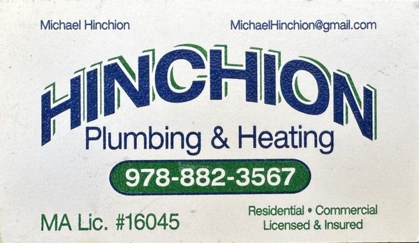 Hinchion Plumbing and Heating Logo
