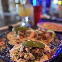 Los Panchos - Grilled shrimp tacos