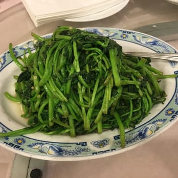 Peach Farm - Stir fried watercress with garlic - Chinese Near Me - Boston, Massachusetts