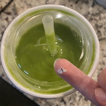 Tropical Smoothie Cafe - Another piece of plastic wrapper - Juice Bars & Smoothies Near Me - Little Rock, Arkansas