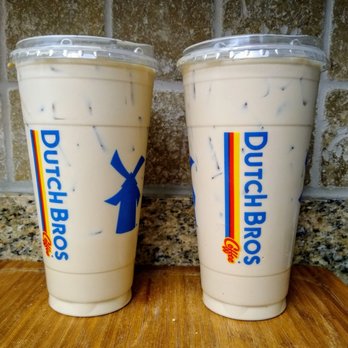 Dutch Bros Coffee - Large iced annihilator and banana bread breve - Coffee & Tea Near Me - Tempe, Arizona Dutch Bros Coffee - Large iced annihilator and banana bread breve - Coffee & Tea Near Me - Tempe, Arizona