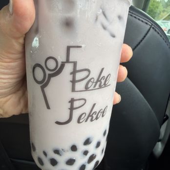 Poke Pekoe - Taro Milk Tea - Poke Near Me - Tulalip, Washington