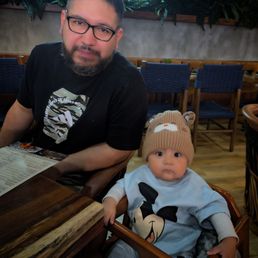 Me and son