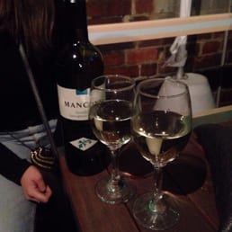 $20 bottles of the house white all around ! $20 bottles of the house white all around !
