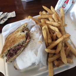Reuben and fries
