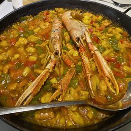 Paella de la casa