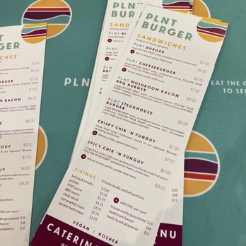 PLNT Burger - Menu - Vegan Near Me - Rockville, Maryland PLNT Burger - Menu - Vegan Near Me - Rockville, Maryland