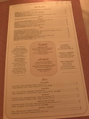 Menu photo 5 Monterey New York, NY