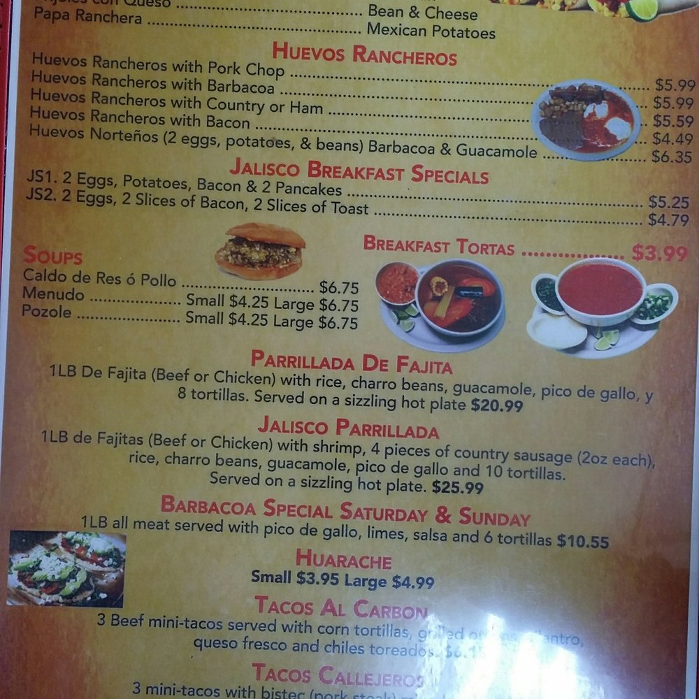 El Jalisco - October 2016 - Mexican Near Me - San Antonio, Texas