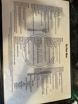 Tin Plate Social Circle by null