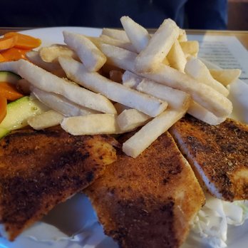 Volcano's Lava Rock Cafe - Blackened Mahi Mahi - Breakfast & Brunch Near Me - Volcano, Hawaii Volcano's Lava Rock Cafe - Blackened Mahi Mahi - Breakfast & Brunch Near Me - Volcano, Hawaii