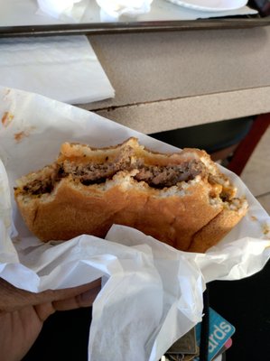 Gold Star Hamburger by null